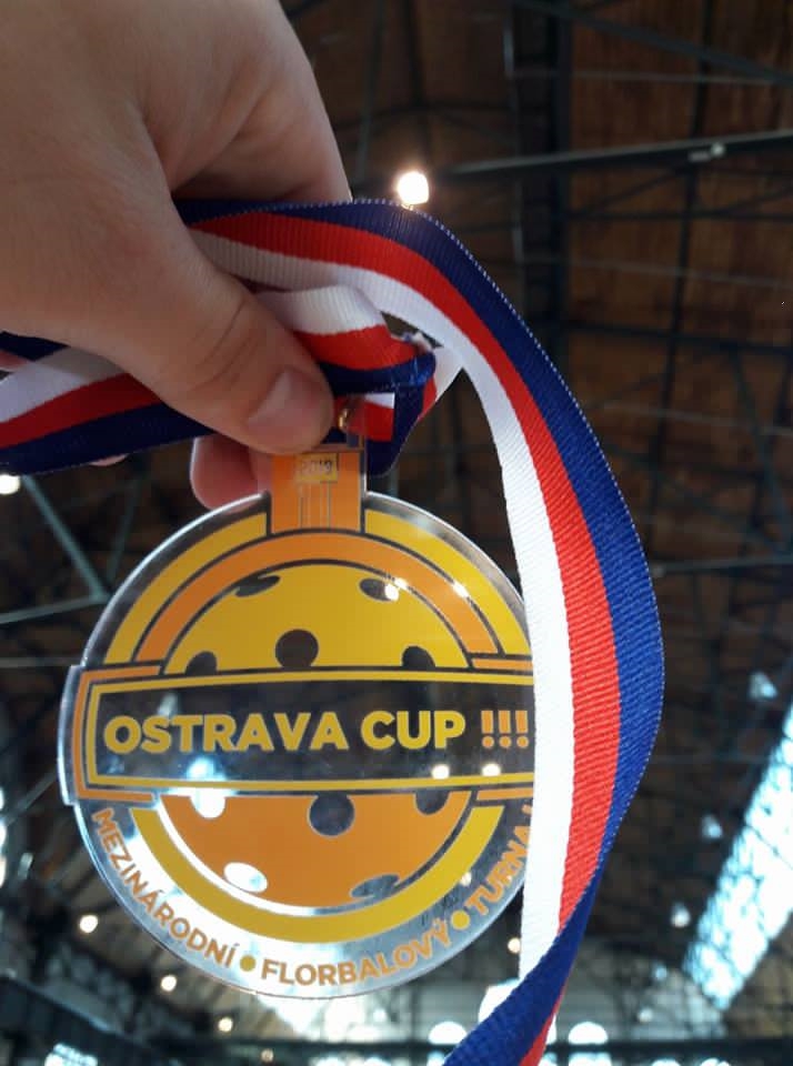 Elévci vyhráli mezinárodní florbalový turnaj Ostrava cup