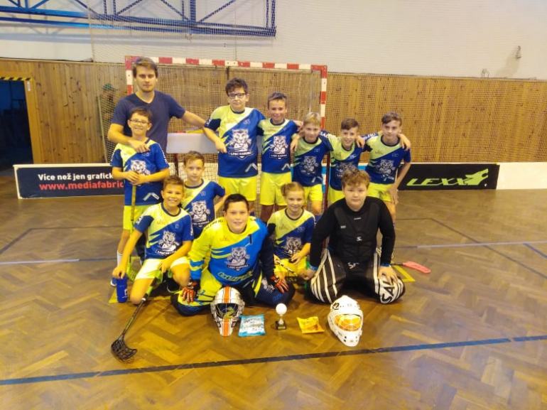 Mladší žáci - vítězové turnaje v Ostravě