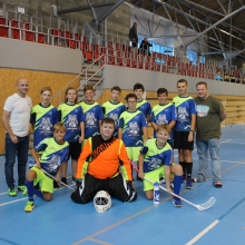 Zápas starších žáků v SC Dubina Ostrava