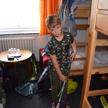 Víkendové soustředění elévů a mladších žáků
