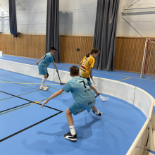 První místo mladších žáků!