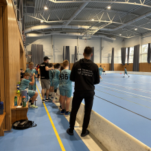 První místo mladších žáků!