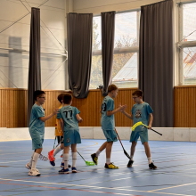 První místo mladších žáků!