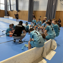 První místo mladších žáků!