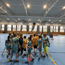 První místo mladších žáků!