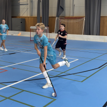 První místo mladších žáků!