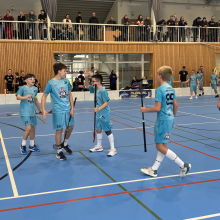 První místo mladších žáků!