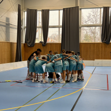 První místo mladších žáků!