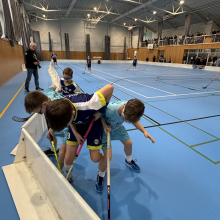 První místo mladších žáků!